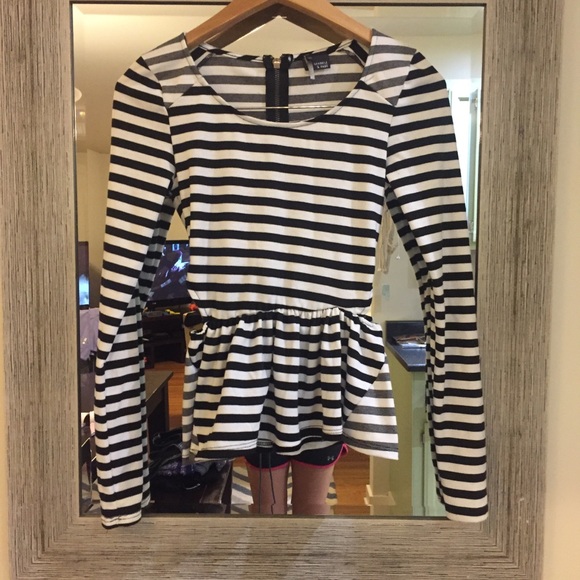 Urban Outfitters Tops - Peplum long sleeve top